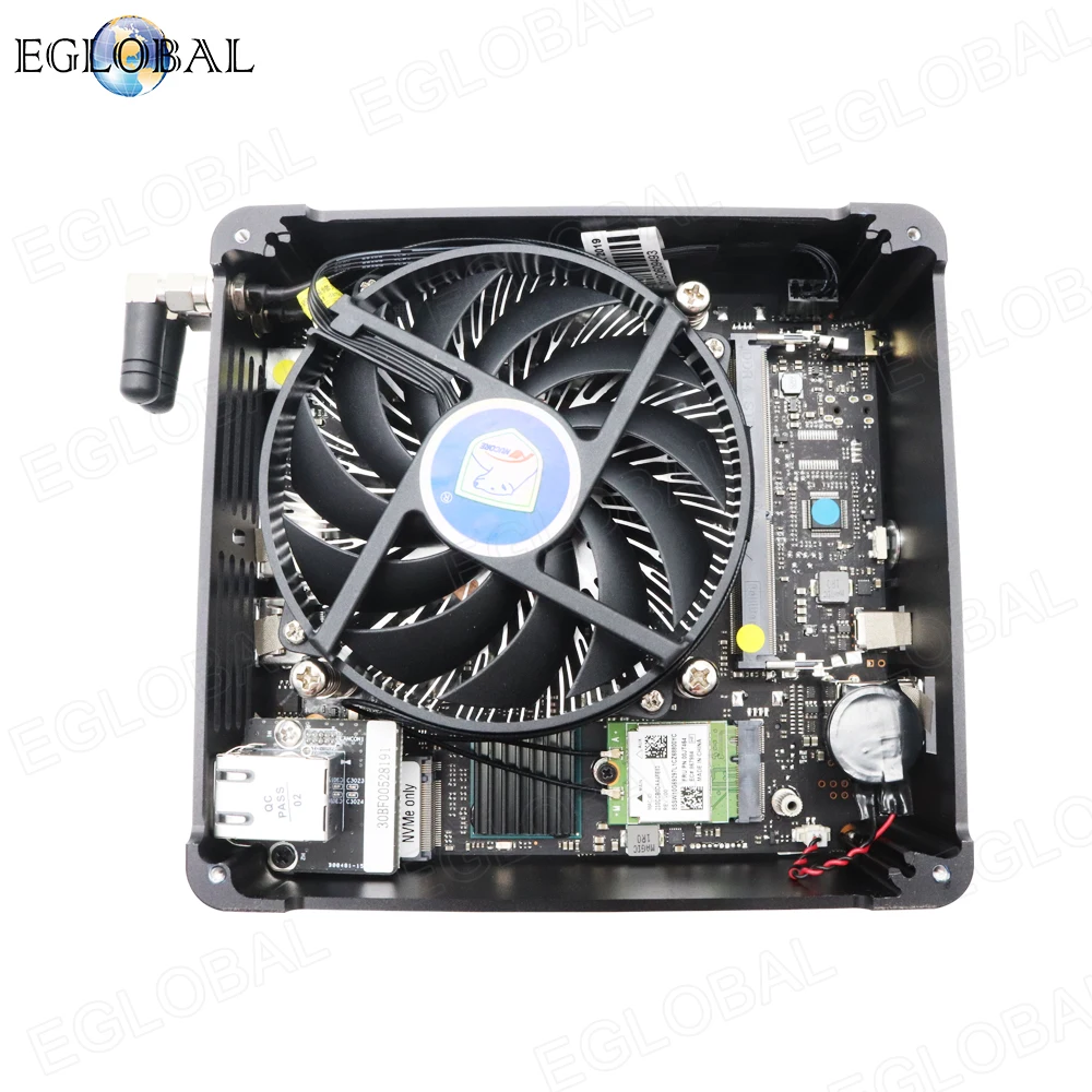 EGLOBAL Popular Gaming Mini PC Core i9 10880H I7 - 10750H 2*LANS Win10 2*DDR4 64GB Desktop Computer 4K HTPC DP HD