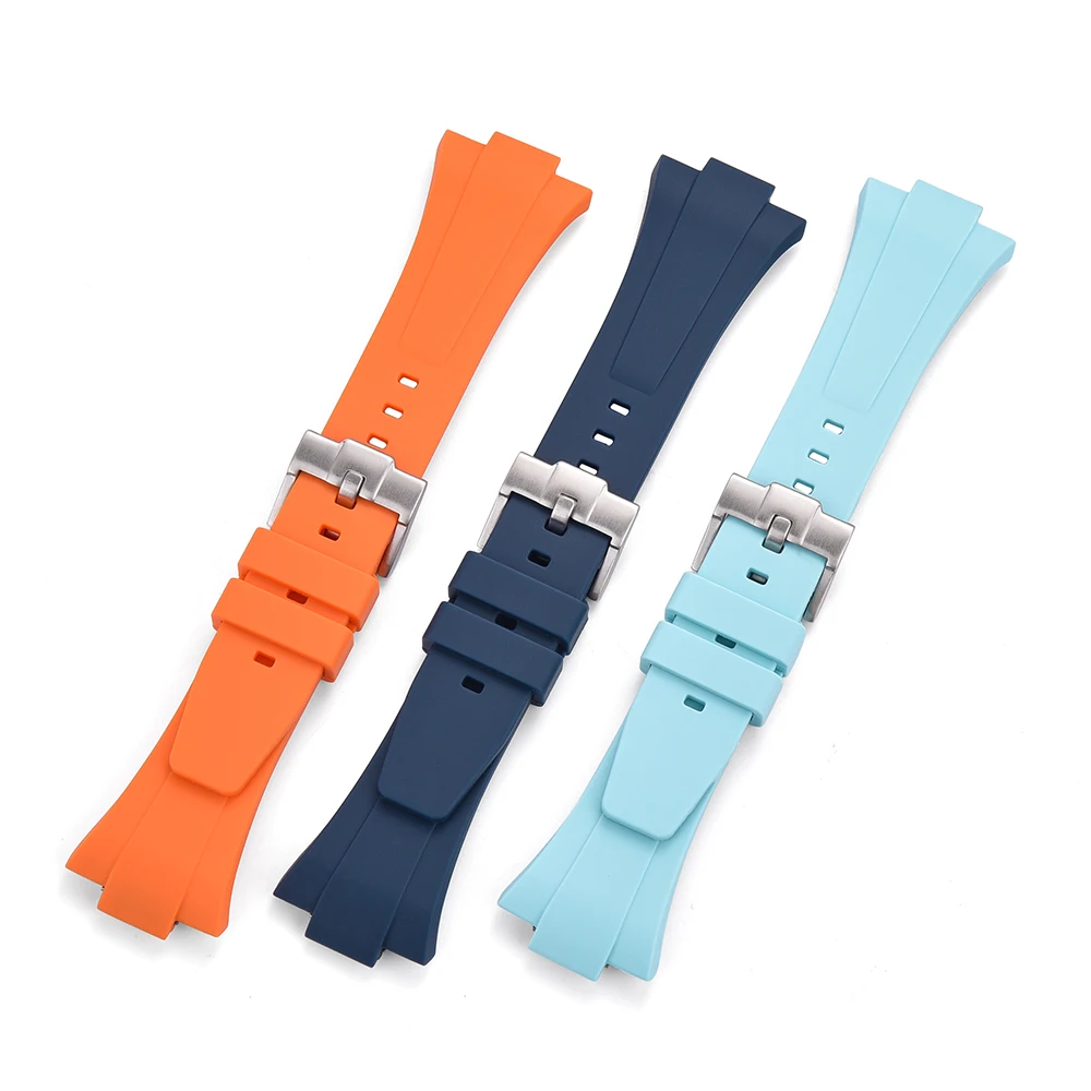 JUELONG Quick Release Premium Grade Rubber Watch Strap 11mm 12mm For Rolx Diving Watch Waterproof silicone Watch Band