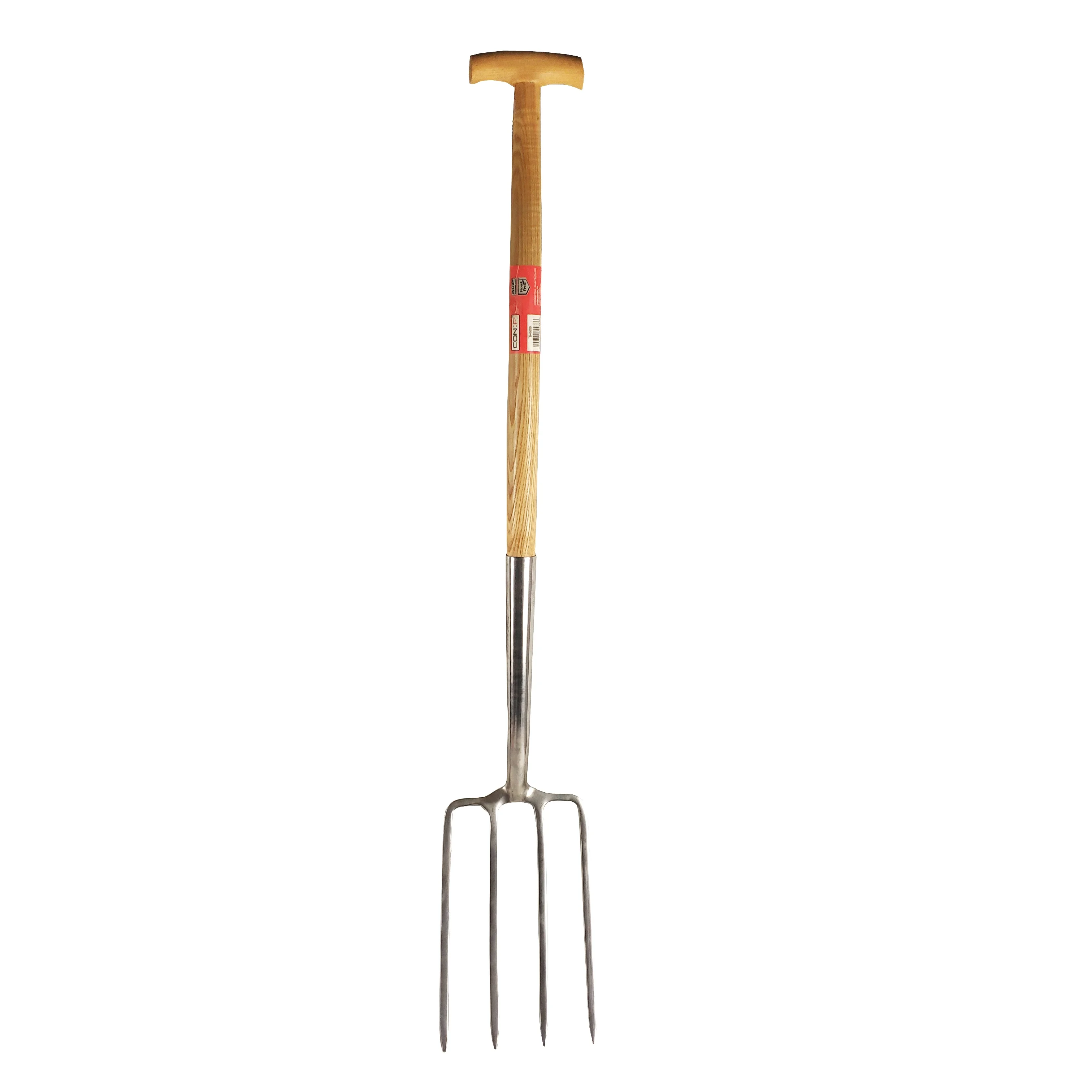
Garden tools/Garden Fork/T type wooden handle with Stainless steel Fork 
