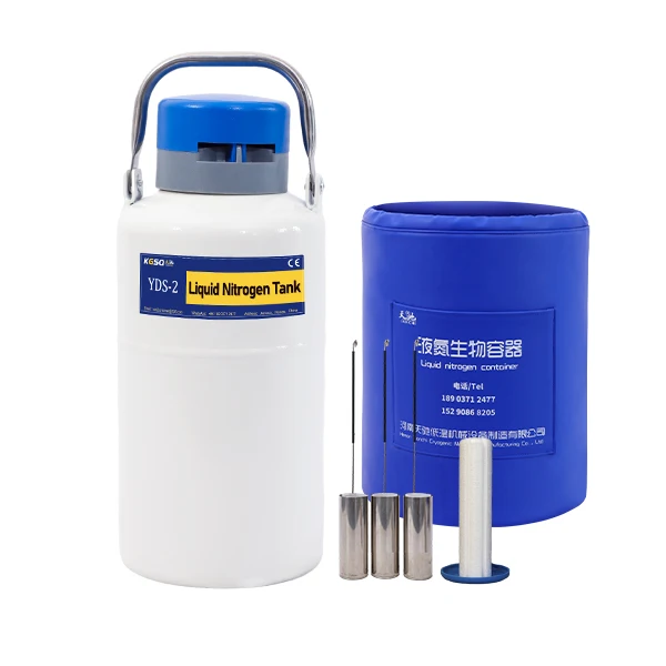 Small liquid nitrogen container 1 liter artificial insemination pigs cow semen tank price