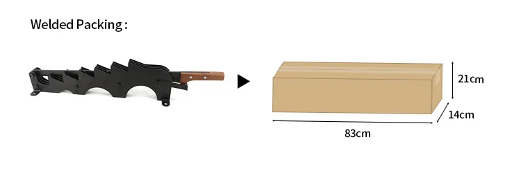 Настенный ручной дрова разжигания сплиттер древесины фрезы