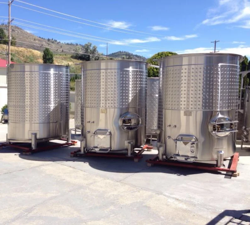 Heavy-duty small glycol cooling machine for wine fermentation wine tanks with floating tops