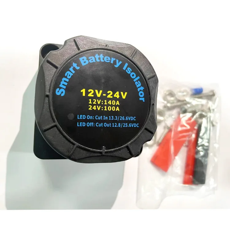 Умный двойной изолятор аккумулятора 140A 12 В чувствительное реле напряжения для морского автомобиля квадроцикла UTV RV лодки VSR