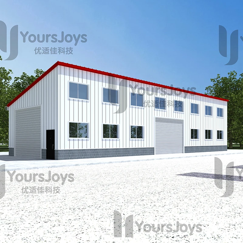 Prefabricated warehouse for modern and innovative houses