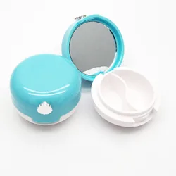 Wholesale different color 5/10g lip gloss case custom lip color lip balm container cosmetic packaging with silicon applicator