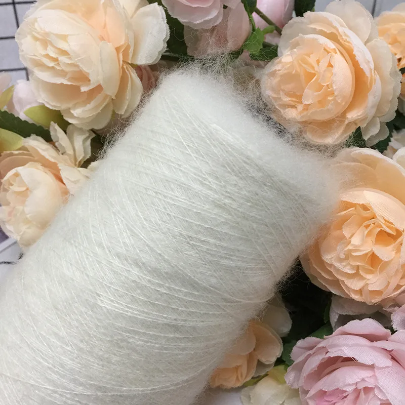 Merino mohair Wool  yarn 72%mohair26%nylon40%nylon2%Spandex  in stock for Knitting Weaving Sewing acrylic wool yarn