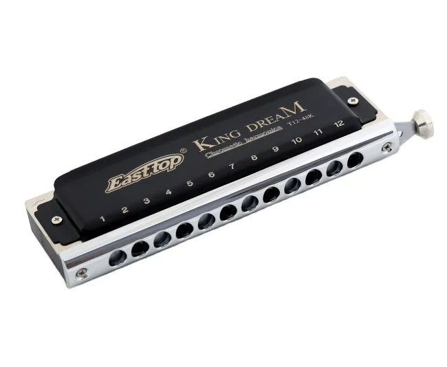 EASTTOP T12-48K 12 отверстий профессиональная гармоника King dream недорогая Хроматическая конкурентоспособная