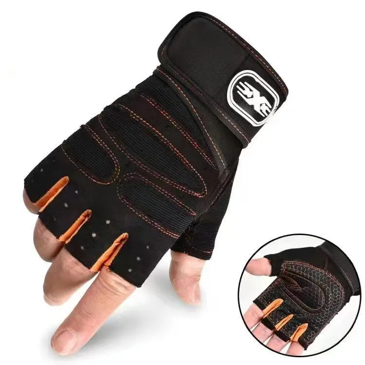 Gym Exercise Gloves Sports Training Workout Gloves Durable Non-slip Weightlifting Gloves