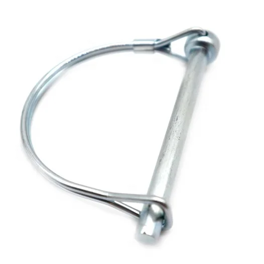 ZM M5 M6 M8 Linch Hitch Pin Carbon Steel Color Zinc Double Square Wire Lock Pin