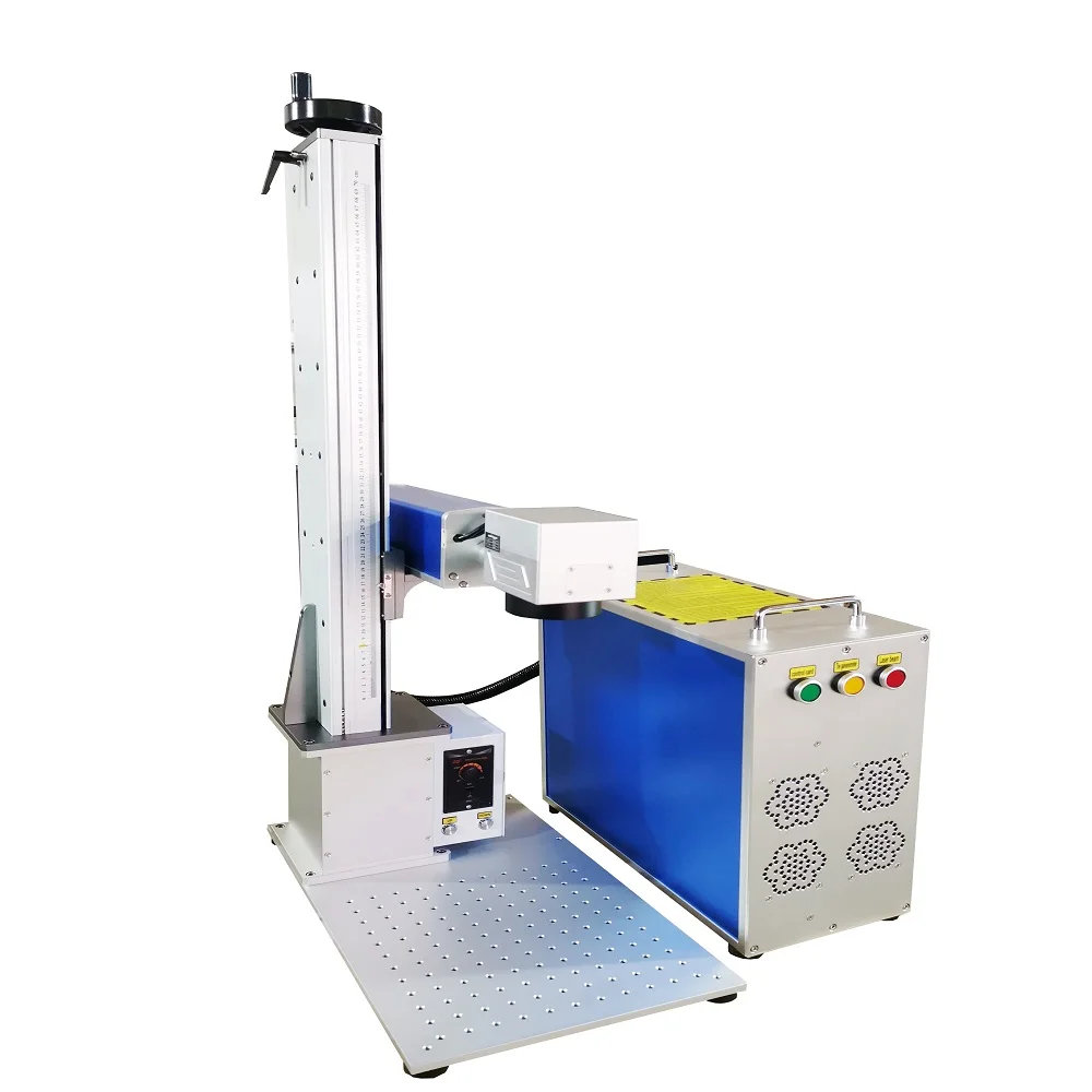 Raycus/ Ipg/Mopa 20W 30W 50W Split Type Decktop Type Memory Card Fiber Making Machine Laser Marking