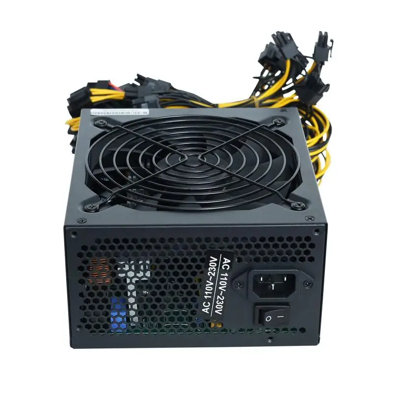 Joege julongfengbao электропитания PSU 4U 2U 2500W 2000w 1800w блок питания для 3060 3070 3080 1660s