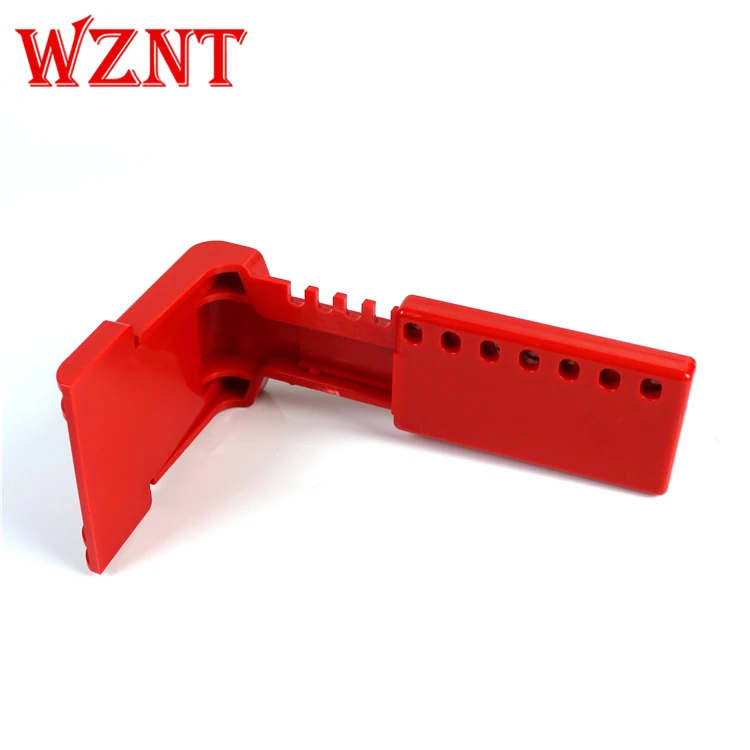 NT-A04 RED DN50-DN70 Durable Plastics Adjustable Ball Valve Lockouts Devices