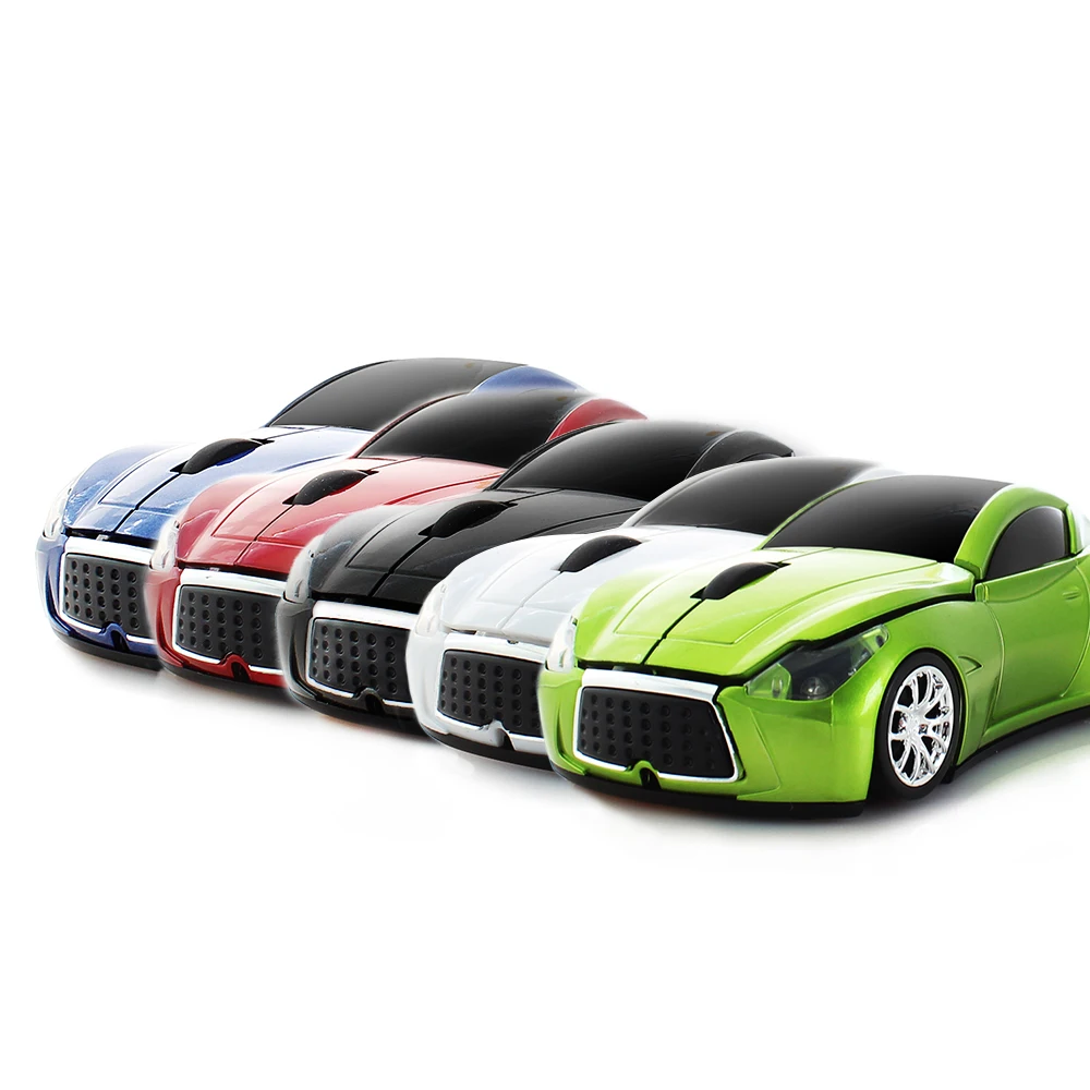 Custom Printed Wireless Optical Car Shape USB Computer Mouse Geming Mouse
