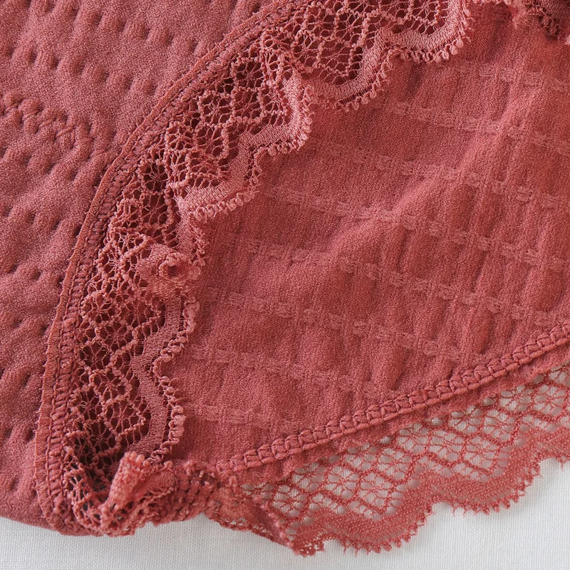 Sweet Girl Cute Briefs Mid Waist Abdomen Hip Lift Ladies Undies Plus Size Comfortable Spandex Women Cotton Panties