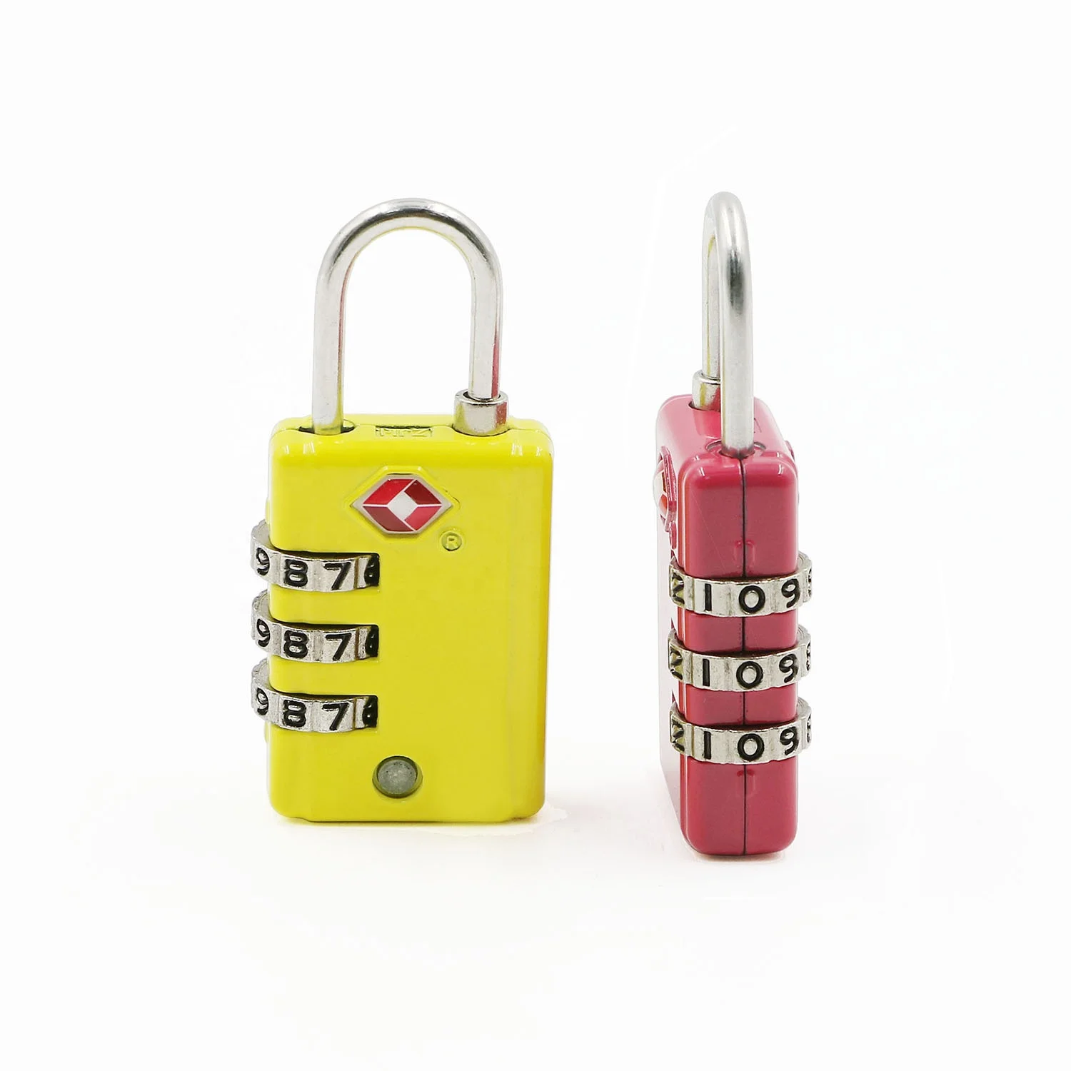 TSA9125 high quality zinc alloy password anti-theft padlock mini travel luggage lock TSA007 customs lock