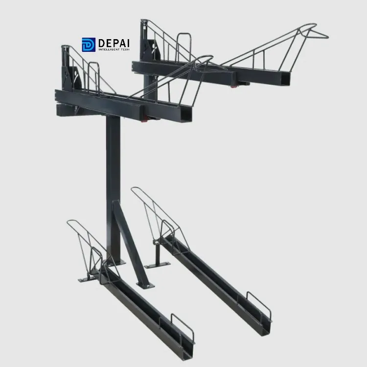 Best popular shopping mall convenient two tier metal powder coated bike rack