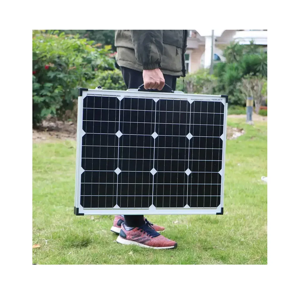 Dokio 100W (2Pcs x 50W) Foldable Solar Panel China pannello solare usb Controller Solar Battery Cell/Module/System Charger