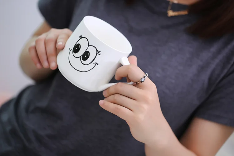 925 sterling silver open ring square black agate retro versatile Korean sterling silver ornaments versatile single products