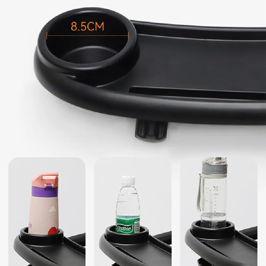 2023 New Universal ABS Snack Tray for Baby Stroller