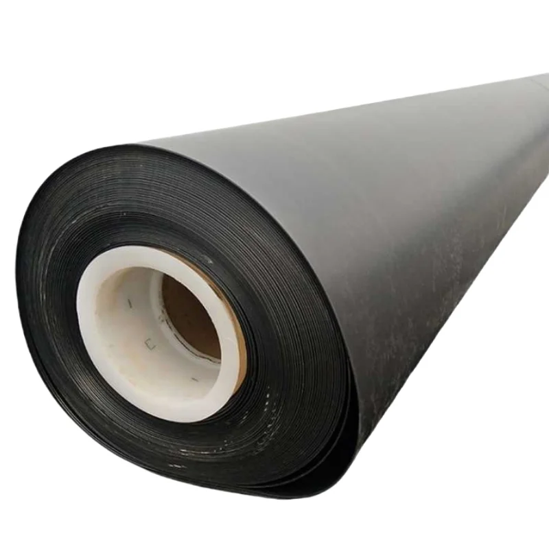 OEM 1.0mm Pond Liner Landfill Mining Water Reservoir Liner Rough Slope Surface Black Color HDPE Geomembrane