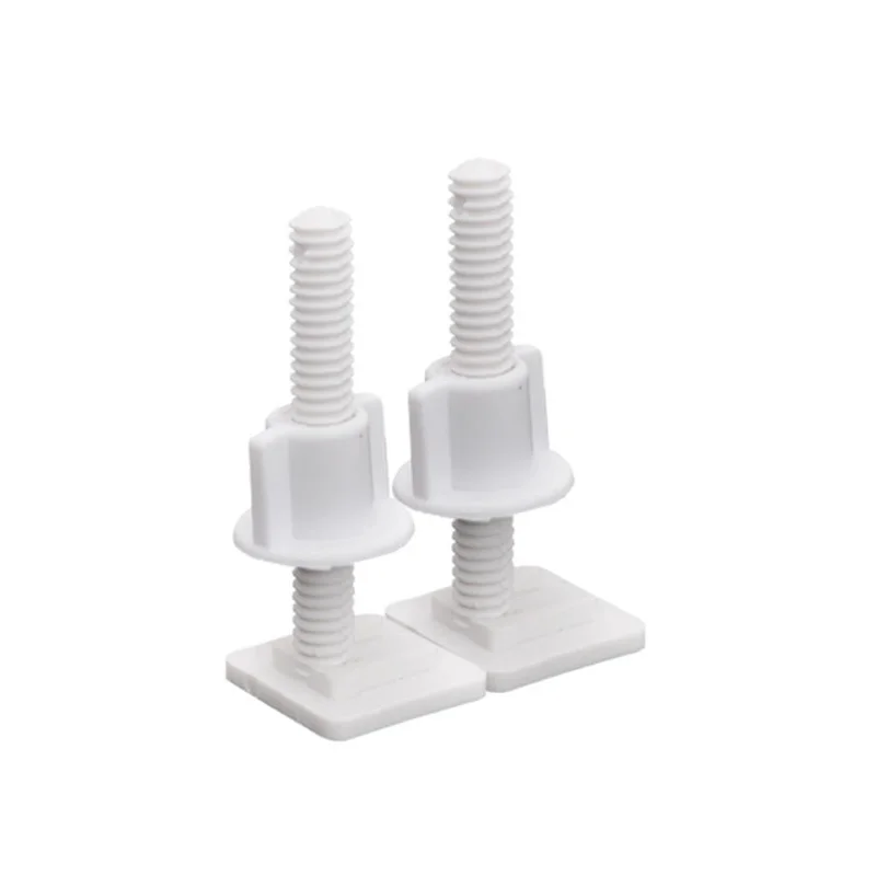 Universal Toilet Cover Plate Accessories with Expansion Hand Screw Mounting Seal Washer Fixing Screw Bolt