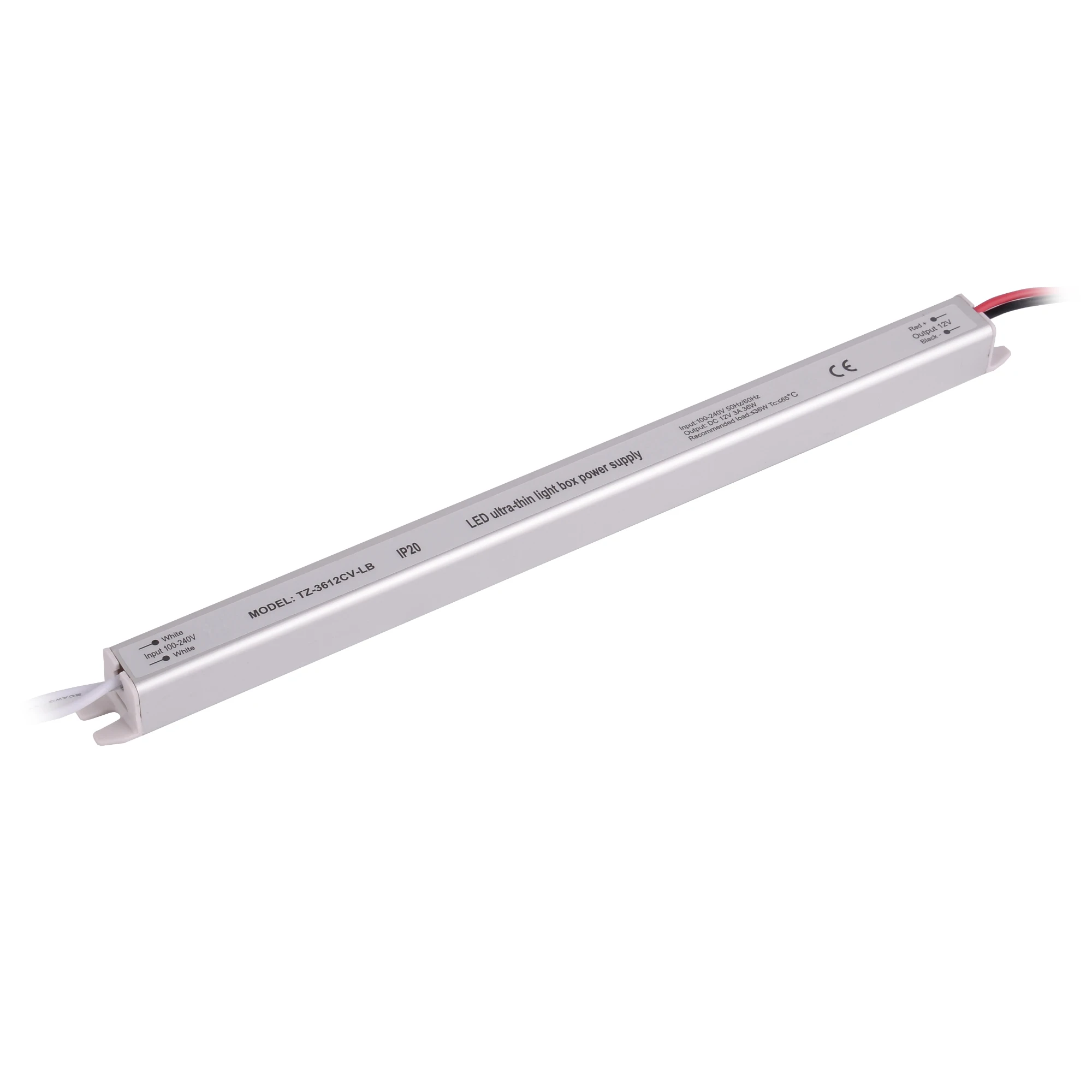 TZ-3612CV-LB  12V 3A 36W 12W 18W 24W 36W 48W 60W 72W 24V Slim LED Driver
