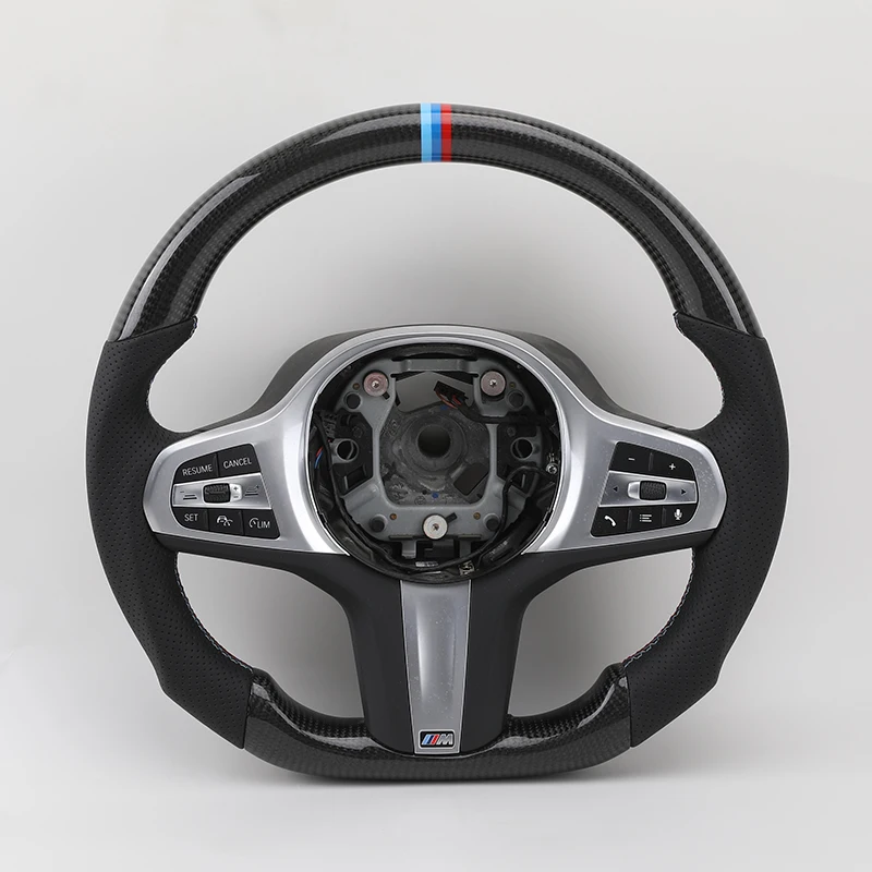 Автомобильный руль из углеродного волокна для BMW F01 F03 F04 F06 F10 F11 F12 F13 F15 F16 F18 F20 F25 F26 F30 E46 E60 м2 м3 M4
