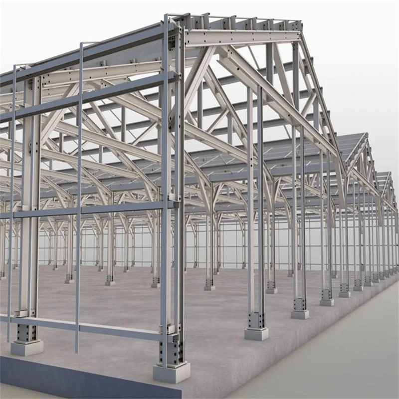 Steel Building Q345b Metal Frame Fabrication Building Platform Commercial Buildings Aircraft Hangar