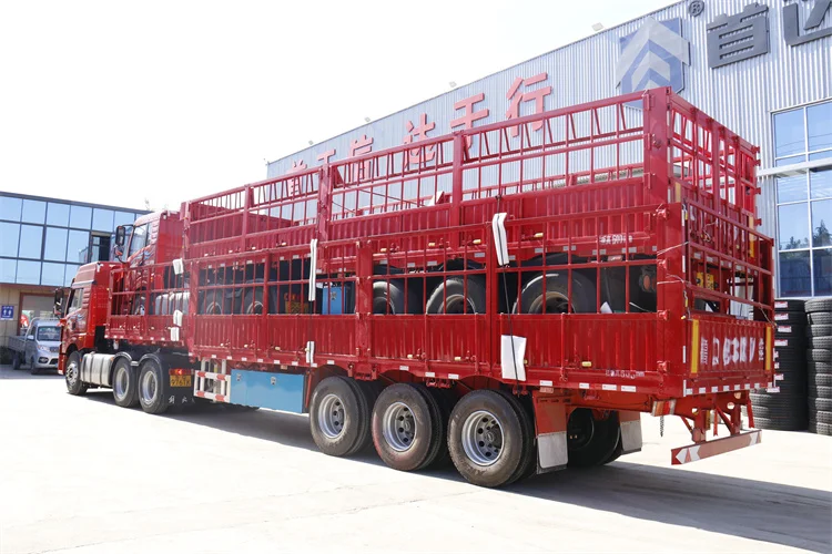 GFC9402CCYE Cheap Transport Side Fence Warehouse Tractor Semi Trailer Trucks