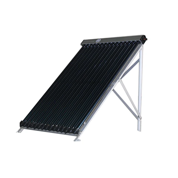 JIADELE Competitive Price High Quality Evacuated Vacuum Tube High Pressurized Tiny Heat Pipe Solar Collector For Hotel Heating