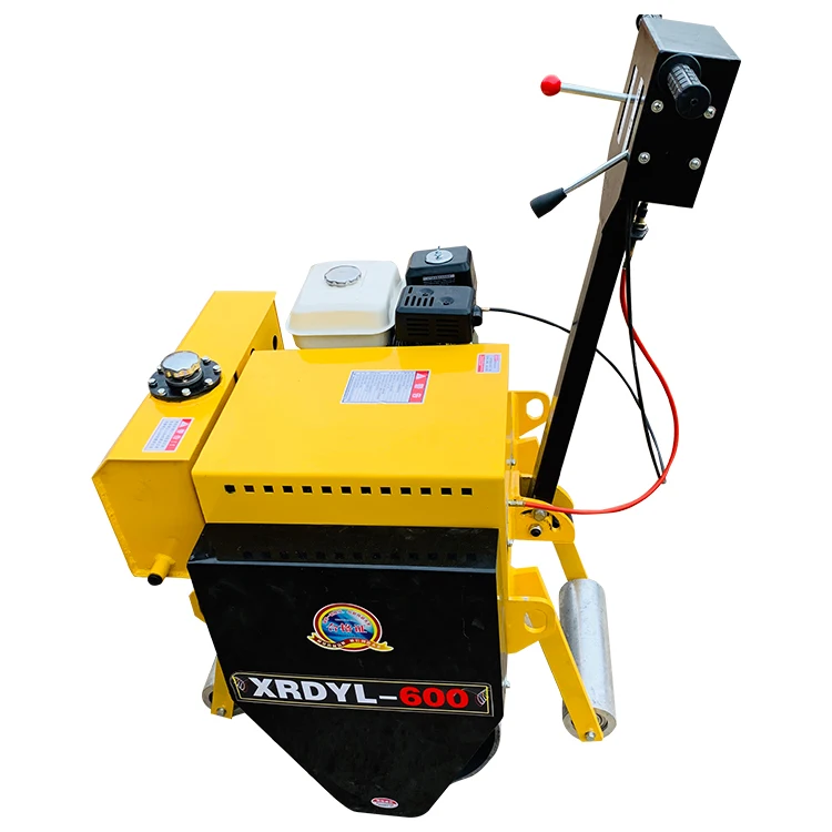 super promotions VR600P/S Hot sale manual road roller 13.5KN single drum with gasoline/diesel engine for sale