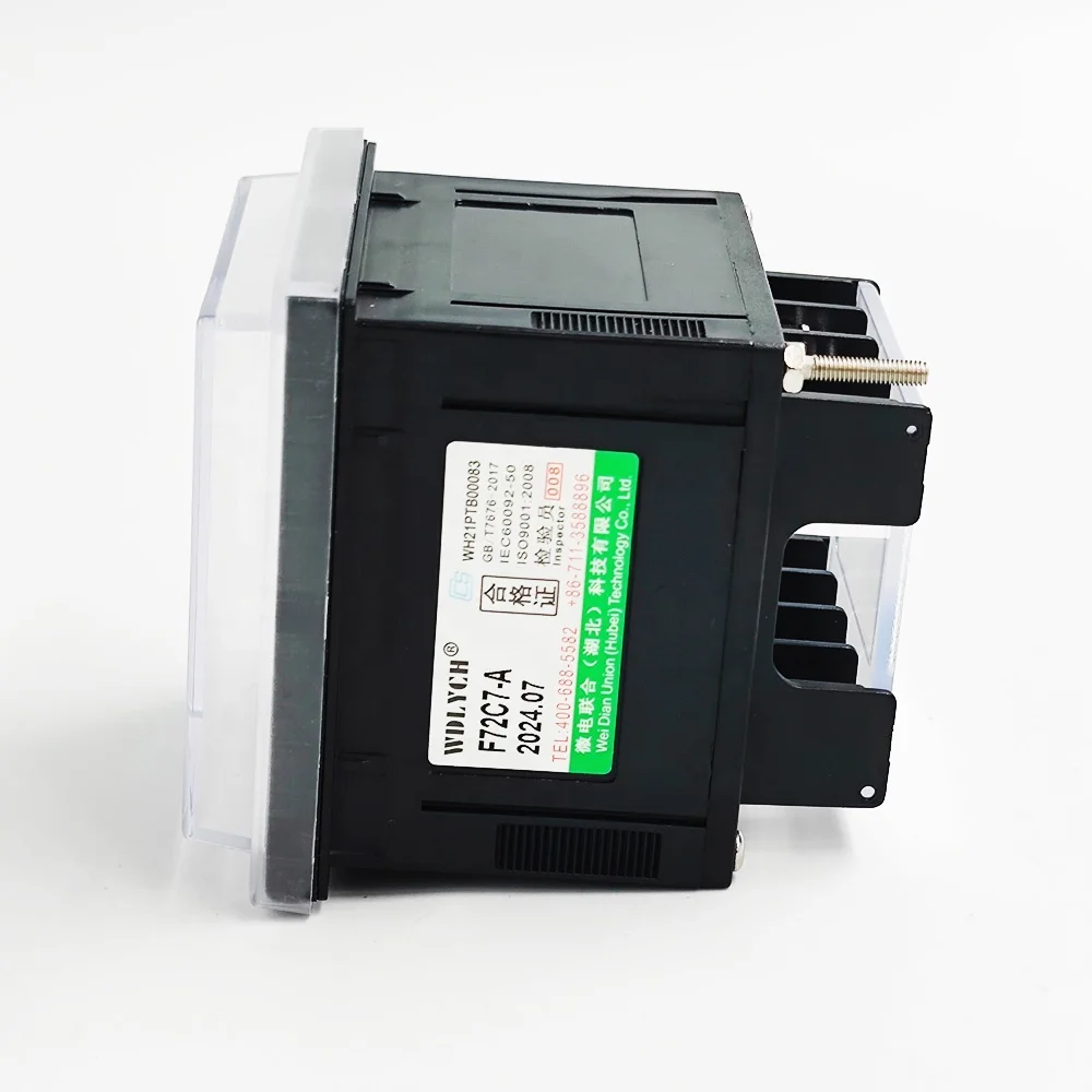 Factory Custom Panel Analog 72mm 75MV 0-70A Ammeter Current Ampere Meter for Marine System