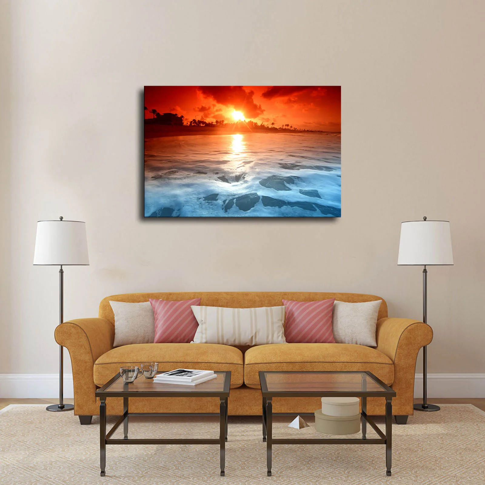 Dining Room Bedroom Mural Abstract oil painting reproduction decorative canvas print wall art painting for hotel decor