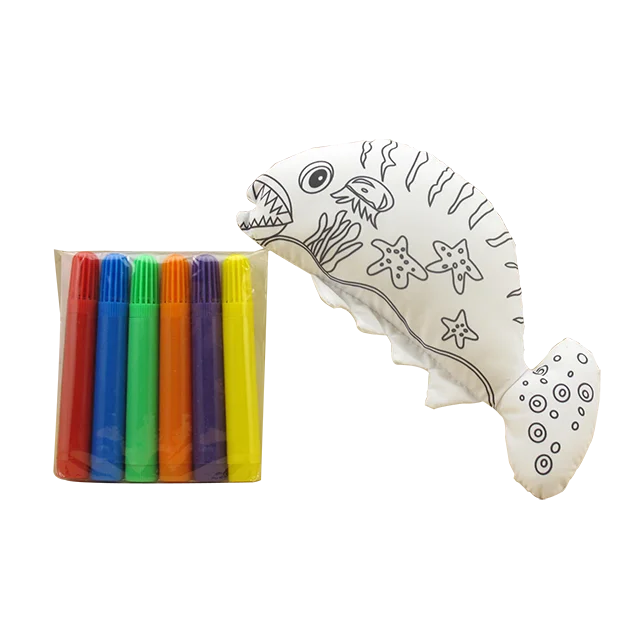 SEDEX Factory eco-friendly washable diy painting vinyl toy