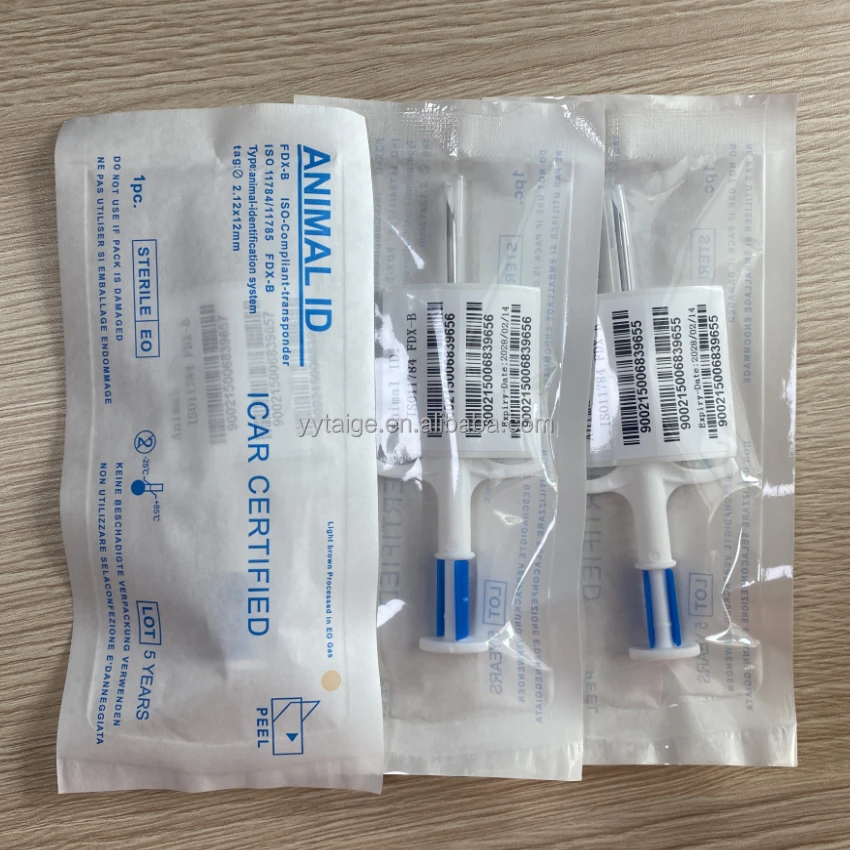 Универсальный ISO 134 2 кГц/125 кГц EM4305 FDB-X микрочип rfid стеклянная Капсульная бирка для животных домашних