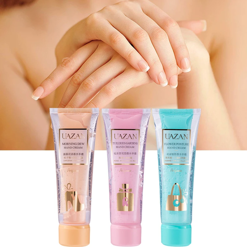 Private Label Best Natural Organic Halal Antifreeze Cracking Gardenia perfume Whitening Hand Cream Lotion