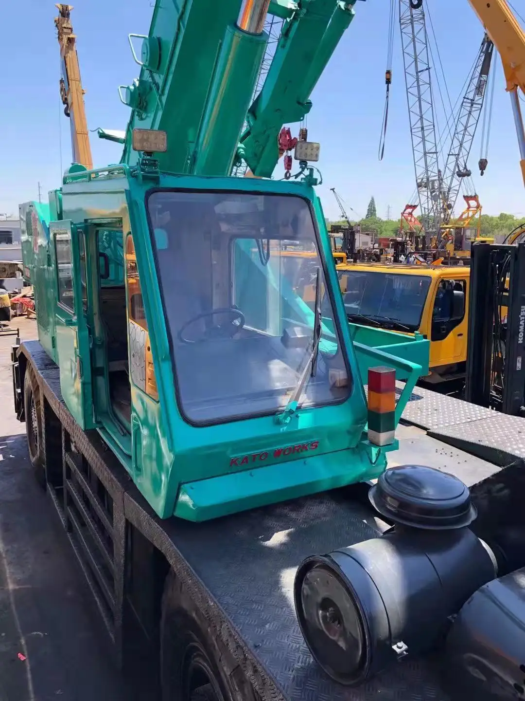 Used 50 ton Kato KR-50H Rough Terrain Crane used/second hand KR50H Kato Off-Road Truck Crane