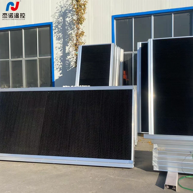 Aluminum Frame Water Evaporative Cooling Pad Wall Used in Greenhouse Chicken Farm