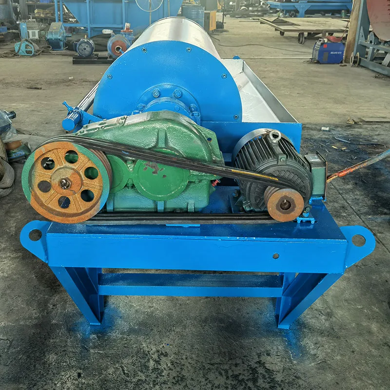 Wet Drum Gold Separator Magnetite Process Plant Magnetic Separator Mineral