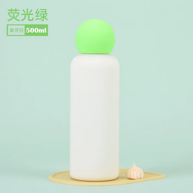 Custom Logo Stainless Steel Mugs Vacuum Flask Creative Cute Portable Outdoor Sports Water Cup Keep Hot And Cold