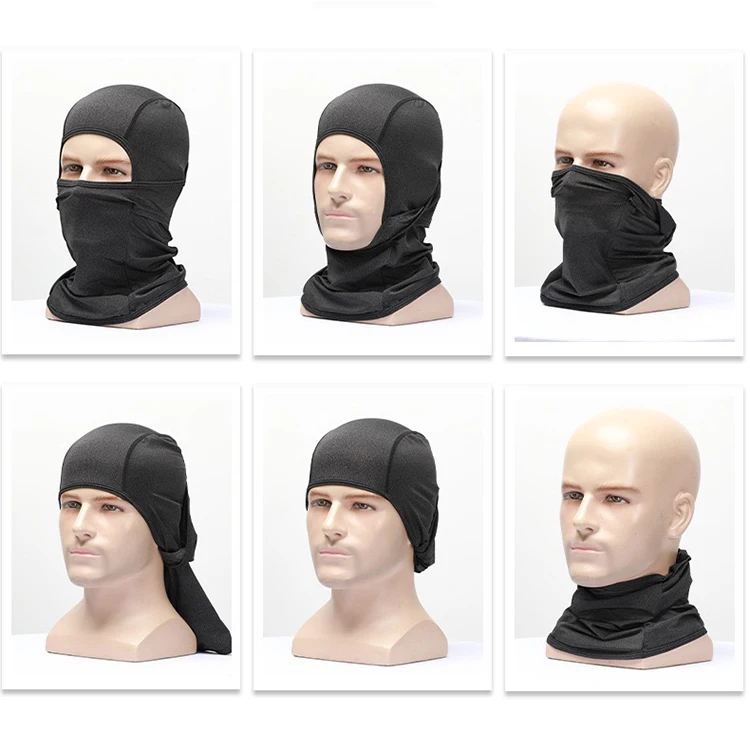 Outdoor Cycling Motorcycle Mask With Fleece Lining Windproof Full Face Balaclava