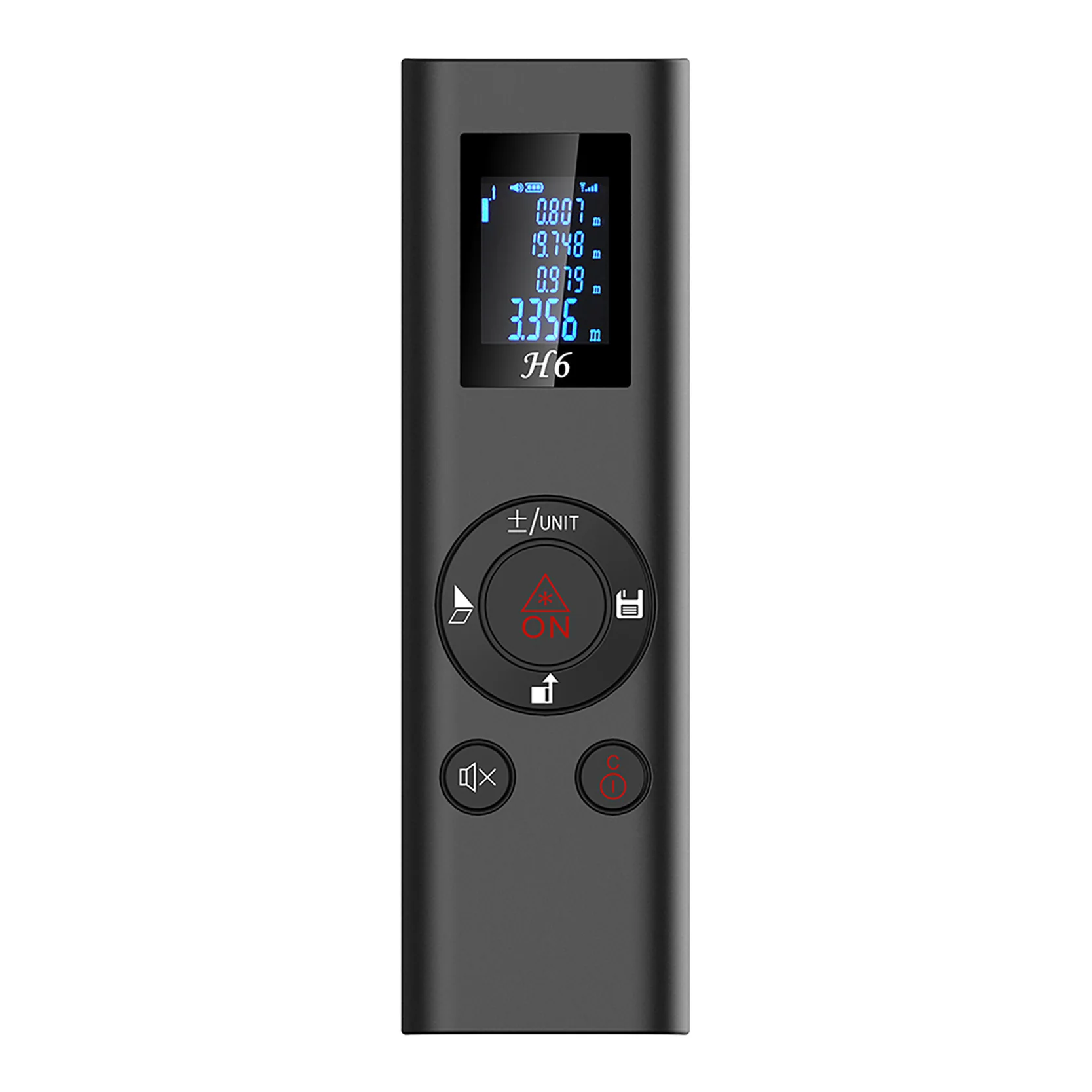 Mini TYPE C rechargeable 40m handheld digital laser rangefinder