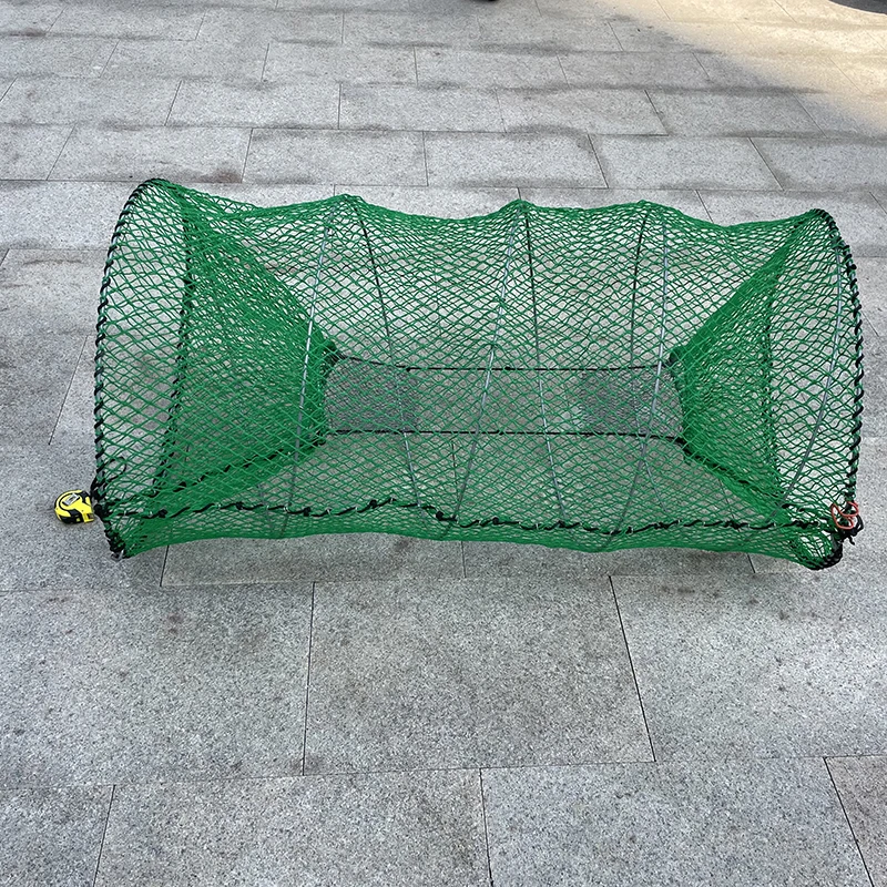 Мощный завод большой диаметр 70 см пружинная ловушка для рыб черный горшок глубоководной рыбы