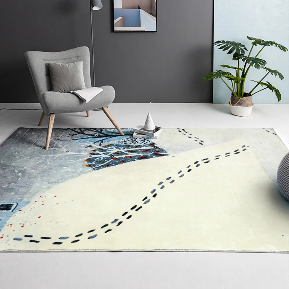 Large size new promotion handmade cashmere carpet for stock