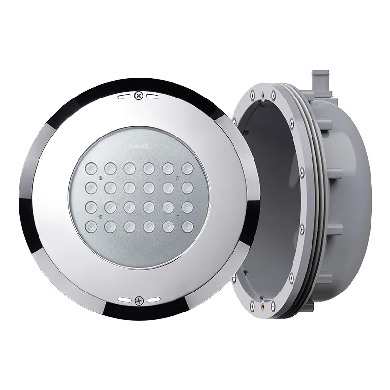 High Power Pool Light Buried Lamp Manufacturers Wholesale RGB Color for Courtyard Fish Pond Landscape Pool Light Is Small Angle