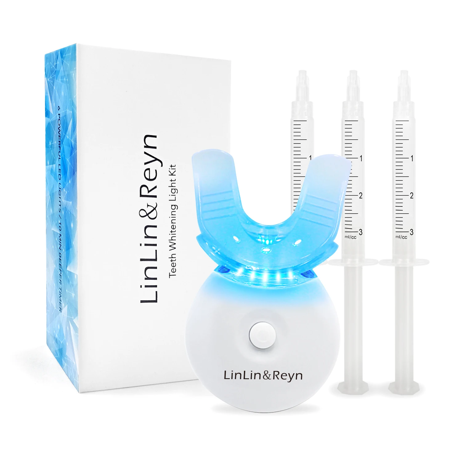 Private Logo 10 Minutes Cool Blue Light LED CE Non Peroxide PAP+ HP CP Teeth Whitening Kits