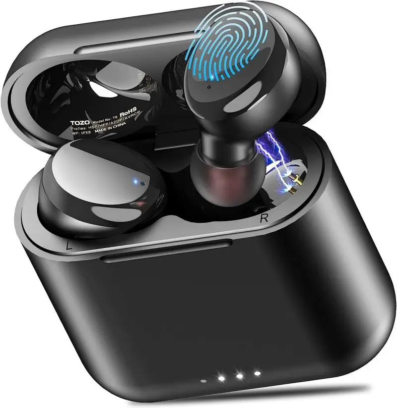 Наушники-вкладыши 5,3 Bluetooth с сенсорным управлением