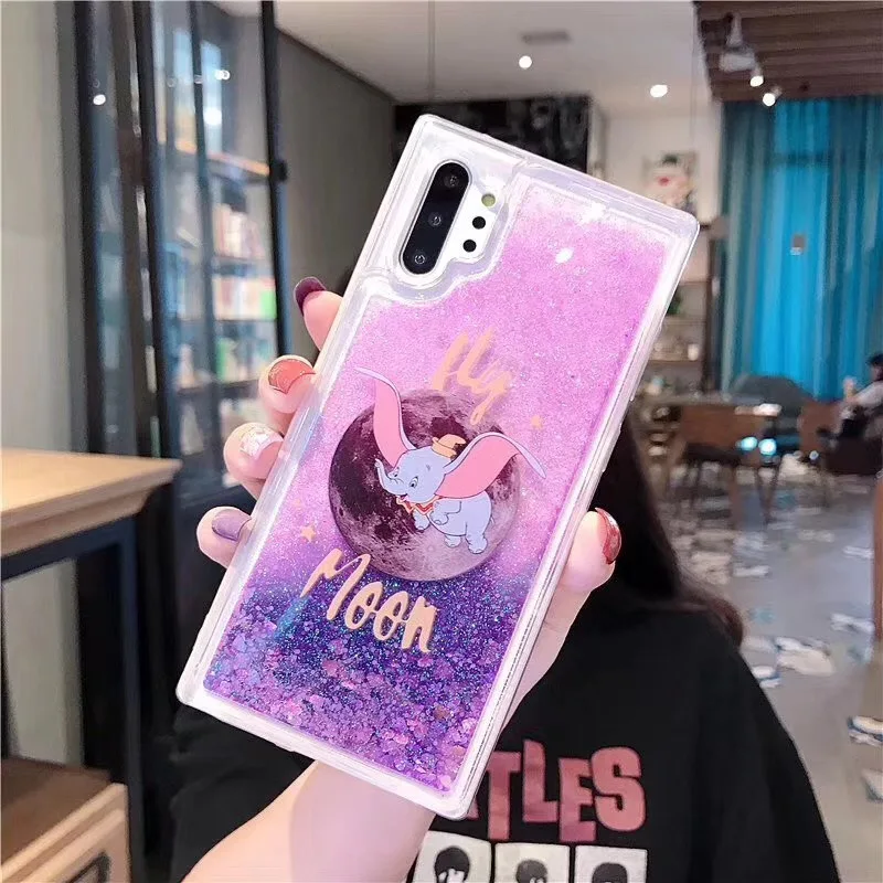 Quicksand  Elephant Phone Case For Samsung Galaxy  S7 Edge S8 S9 S10 Plus A3 A5 A7 J5 J6 J7 J8 2017 A6 A8 A50  Note 8 9 10 Case