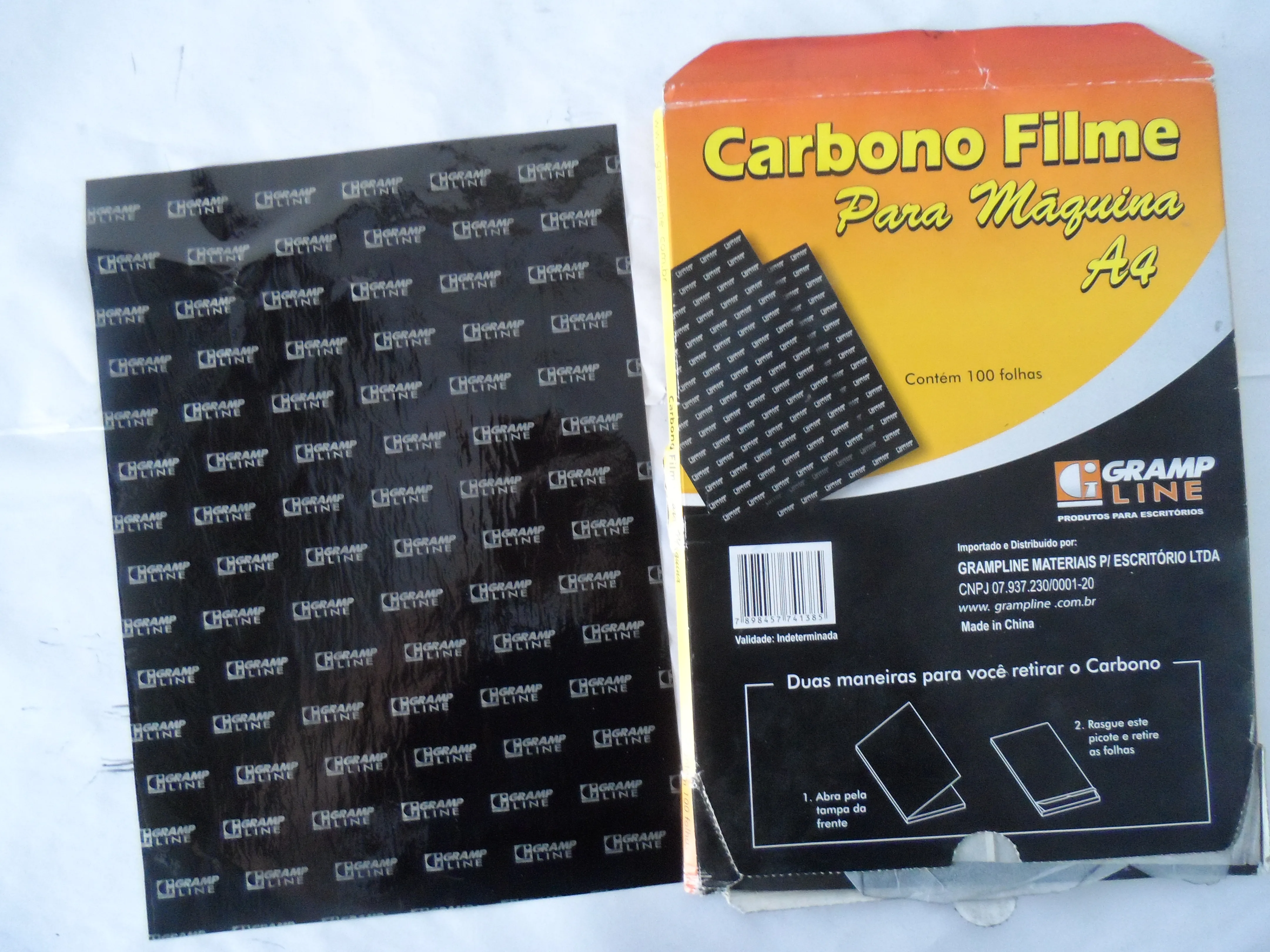 South American Special Used Film Carbon Paper Both Blue And Black Color