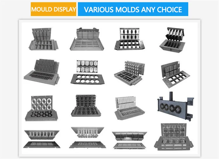 2-45 mini brick making machine 110/220/380v mobile concrete brick machine